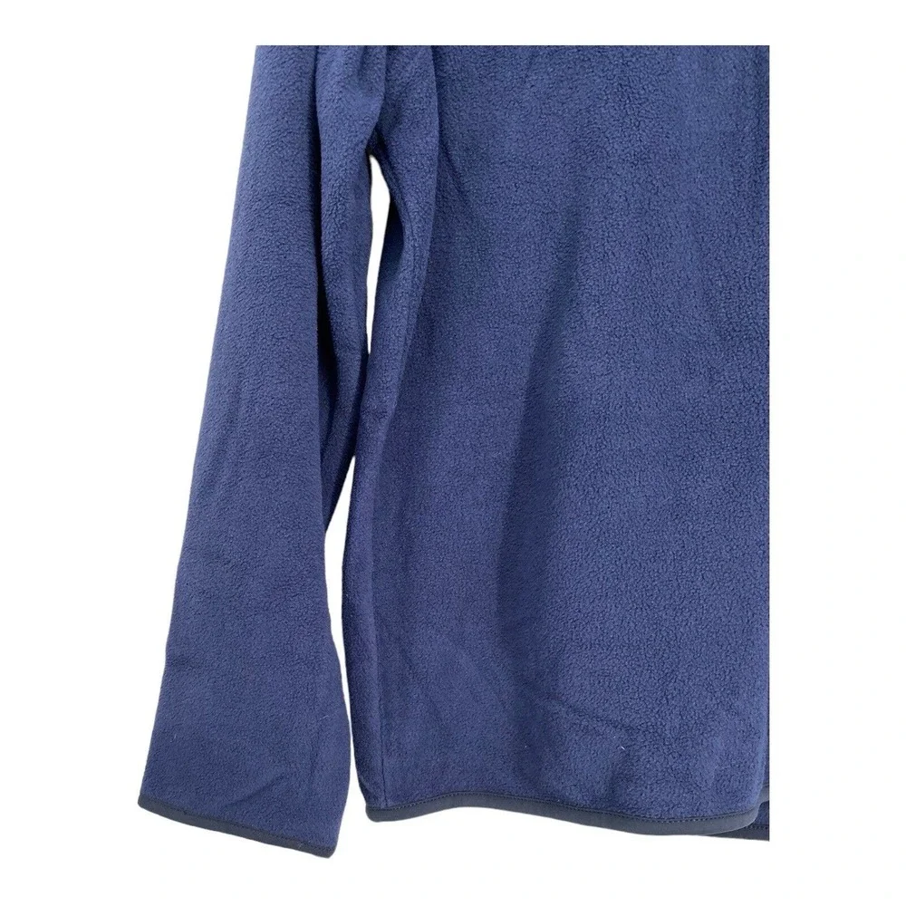 Nautica‎ Vintage Fleece Jacket Men's Blue And Red Size M Pullover